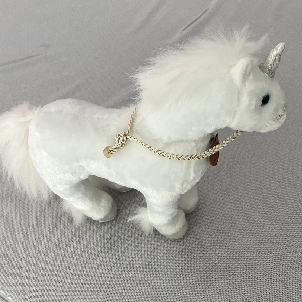 Breyer White Plush Unicorn with Silver color  Horn. - Picture 9 of 10